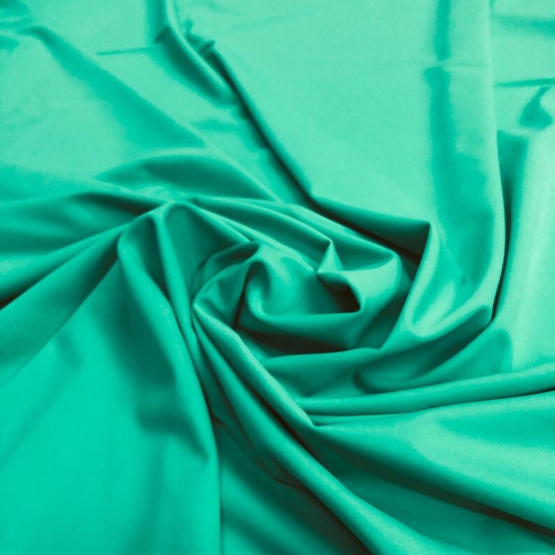 Nylon Spandex 4-Way Stretch Fabric Dk Aqua