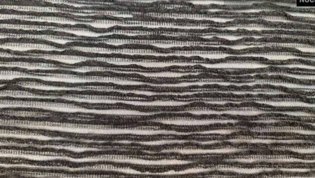 Black Sheer Stretch Fabric