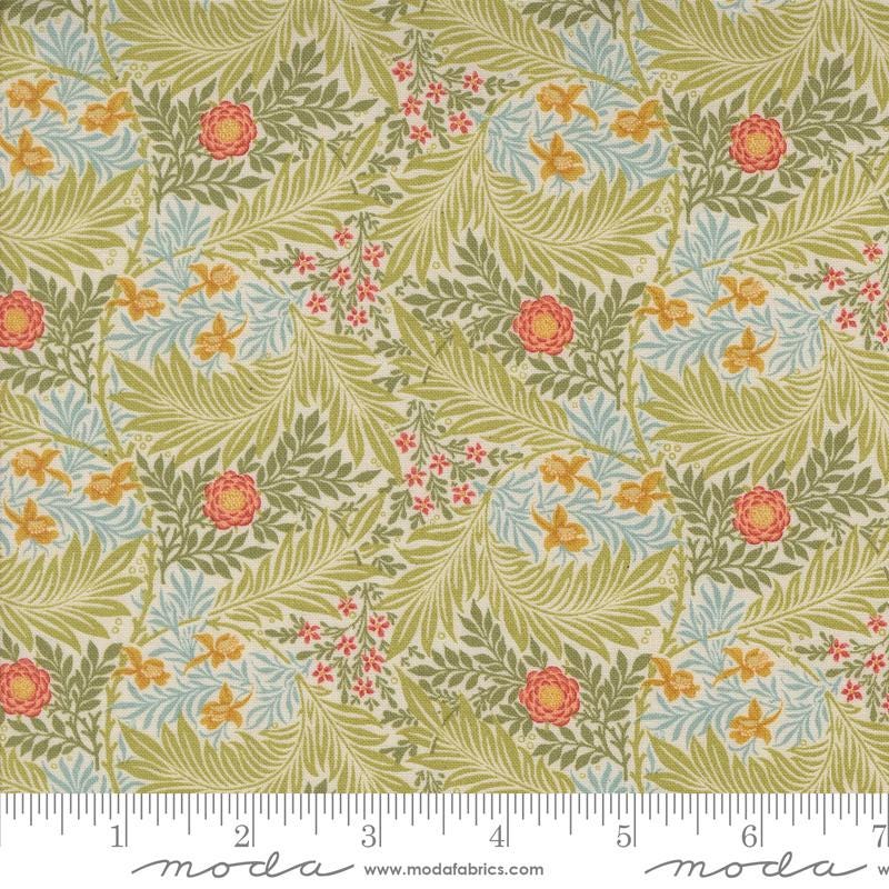 Quilting Cotton Morris Manor Porcelain Floral Moda