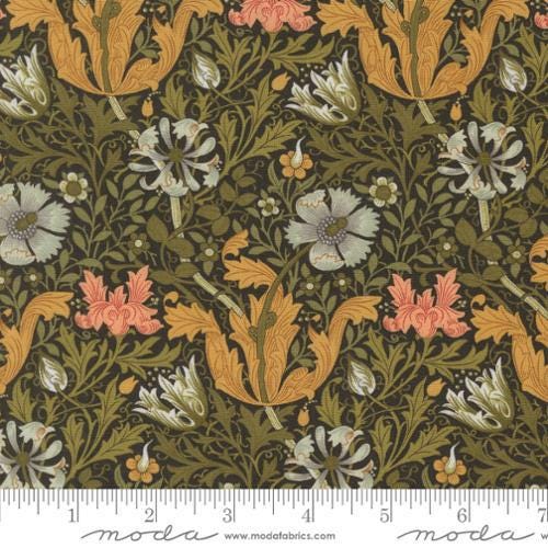 Quilting Cotton Morris Manor Ebony Moda
