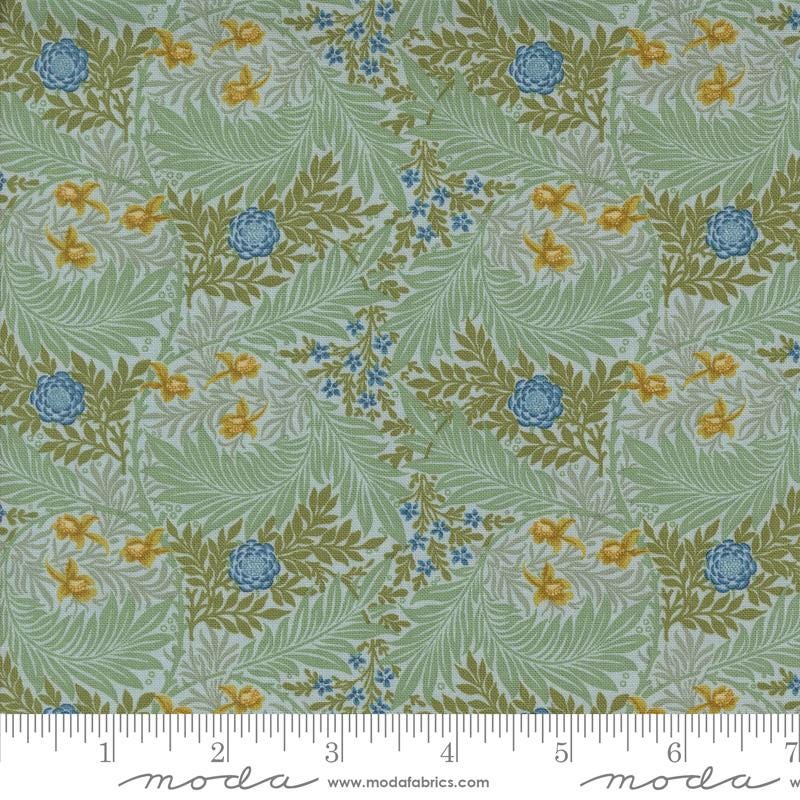 Quilting Cotton Morris Manor Sky Barbara Brackman Moda