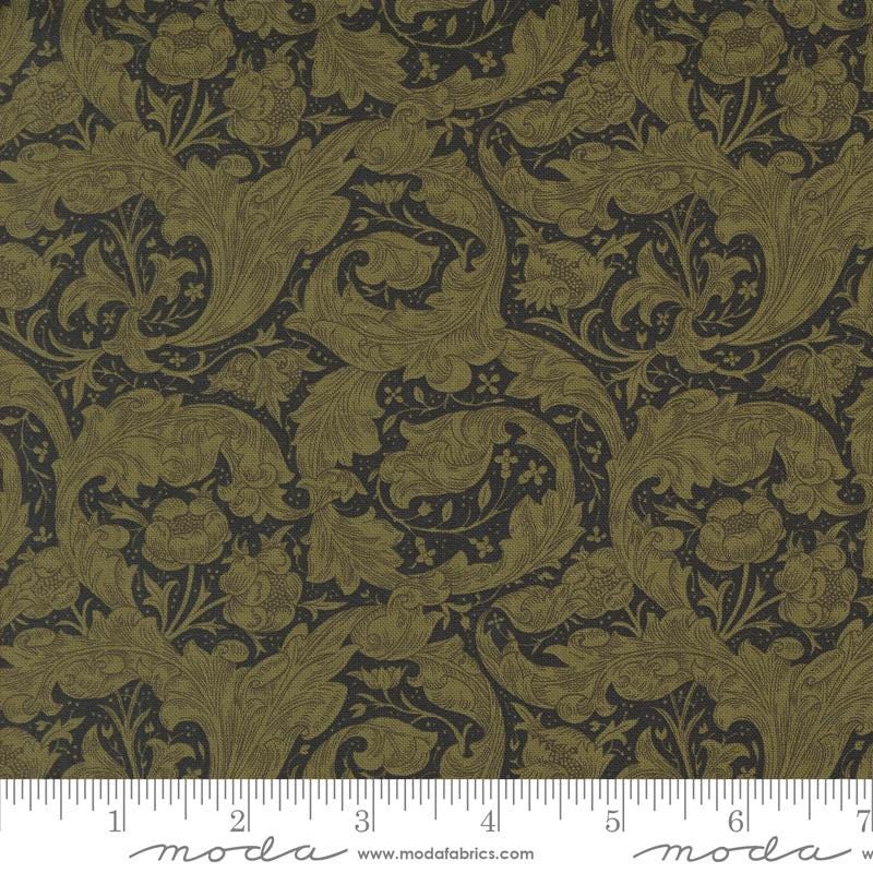 Quilting Cotton Morris Manor Ebony Moda