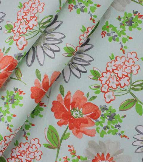 Cotton Canvas Fabric Richloom Mclorelie Sun Floral 44/45" Wide