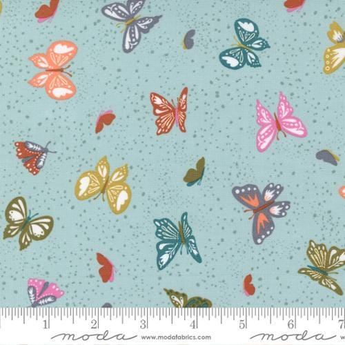 Quilting Cotton Songbook A New Page Mist Moda