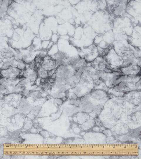Fleece Precut Fabric Sew Lush Gray Tie Dye 54 in x 60 in