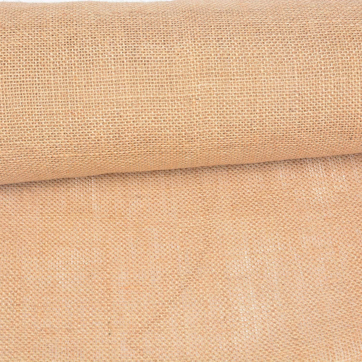 Hessian Jute Burlap Fabric - Natural Color, 60" Width