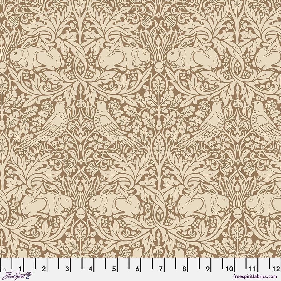 Quilting Cotton The Oxford Holiday Collection Brer Rabbit Gold William Morris