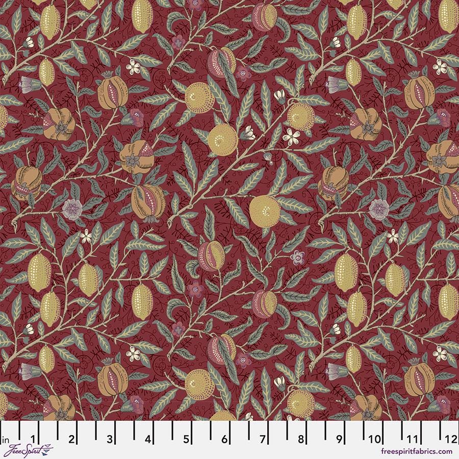 Quilting Cotton The Oxford Holiday Collection Fruit Berry by The Original Morris & Co.