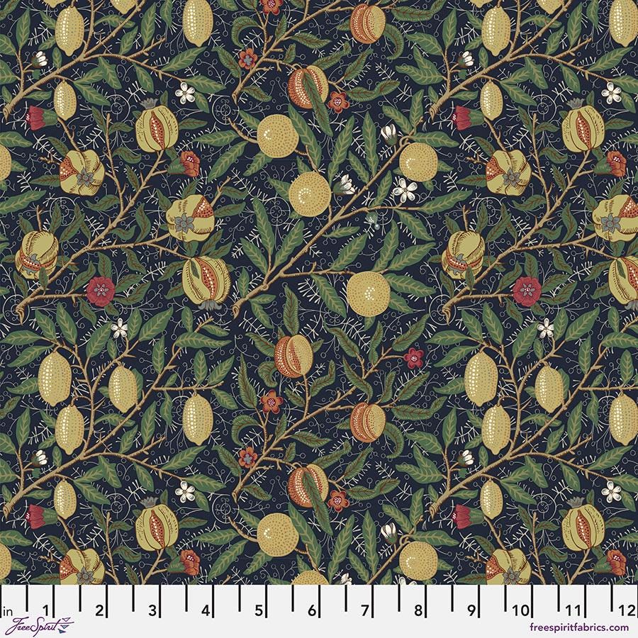 Quilting Cotton The Oxford Holiday Collection Fruit Ink William Morris