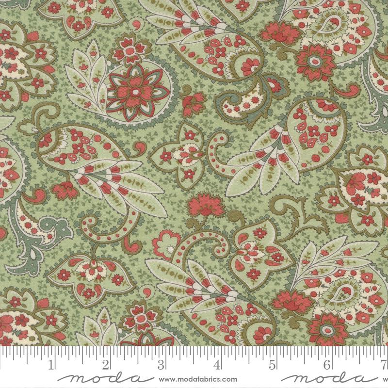 Quilting Cotton Ambiance Mist Floral Moda