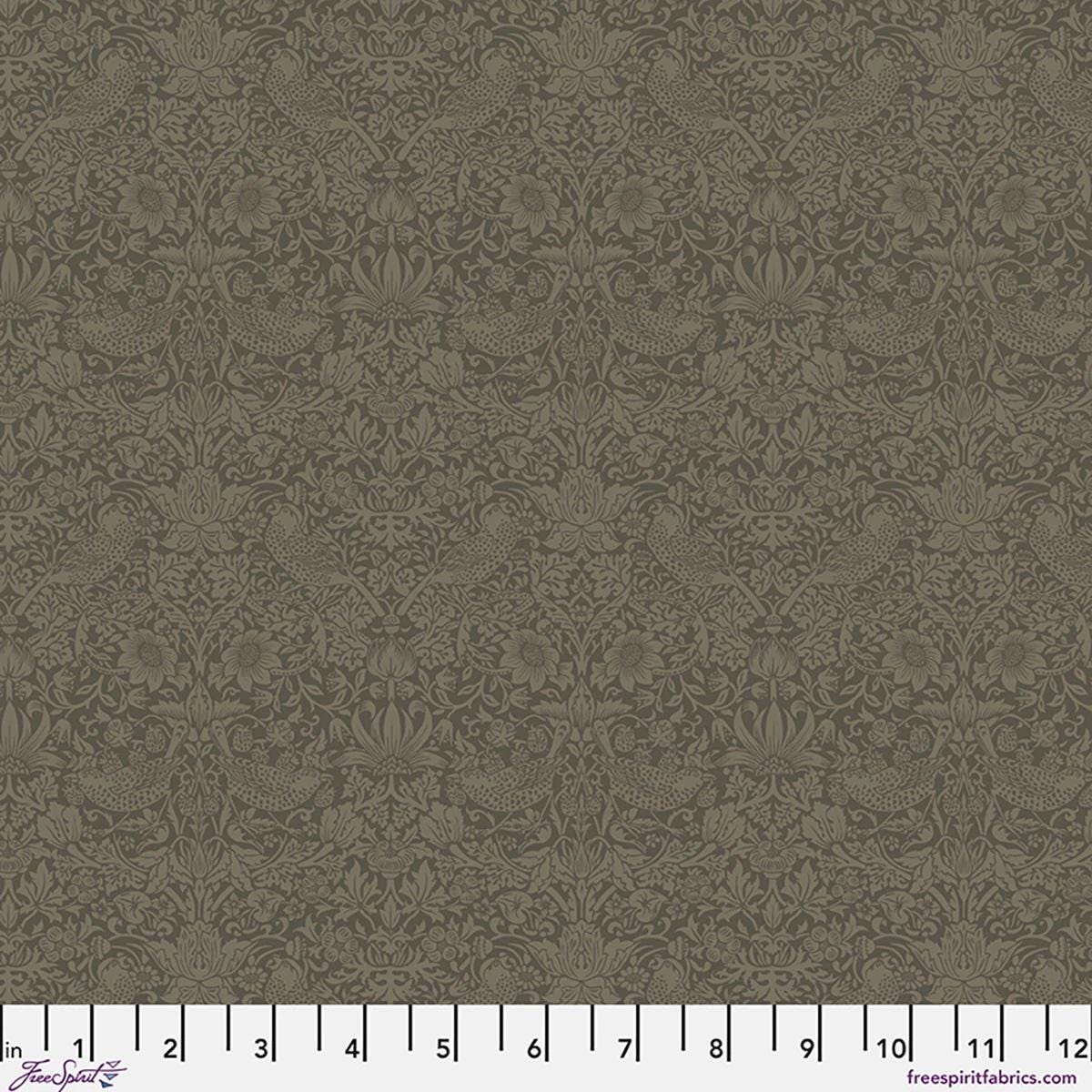 Quilting Cotton Original Morris Tonal Strawberry Thief Trellis Free Spirit