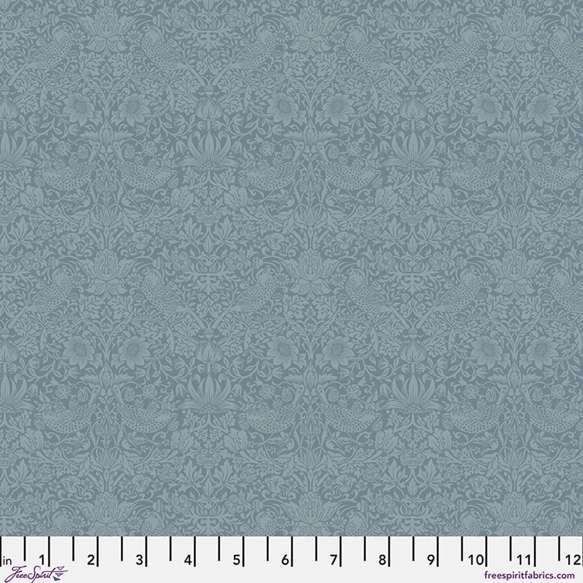 Quilting Cotton Original Morris Tonal Strawberry Thief River Wandle