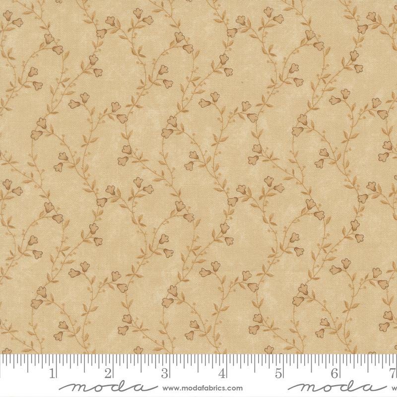 Quilting Cotton Kansas Troubles Quail Run Tonal Tan Moda