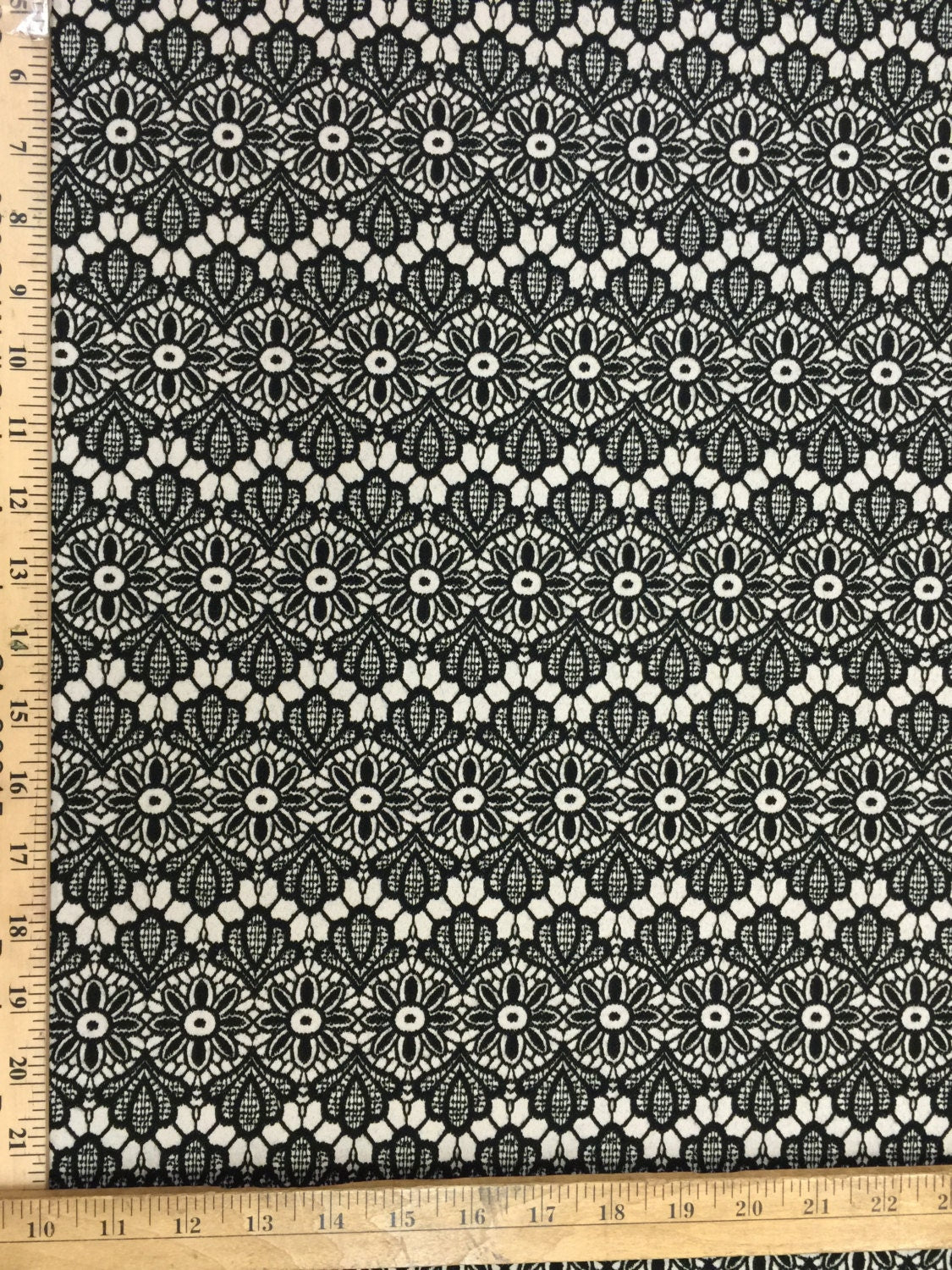 Reversible Cotton Nylon Antique Print Fabric
