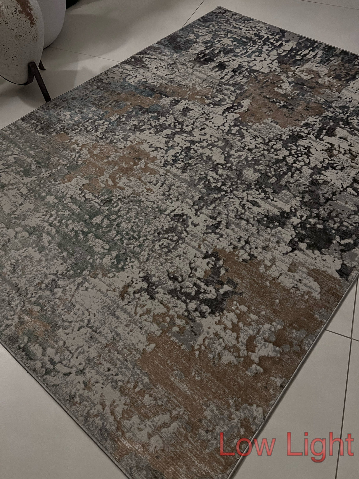 Dynamic Color-Shifting Foldable Flat Weave Area Rug - Multicolor Pattern, 5' 4" X 7' 8", 8' X 11", 10' X 13" (1 Piece)