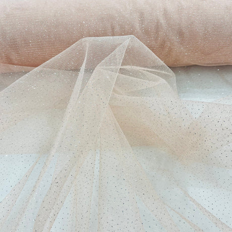 1 Yard Gold Glitter Mesh Fabric Sparkle Net Material for Dresses Costumes and Décor 60 Inch Width