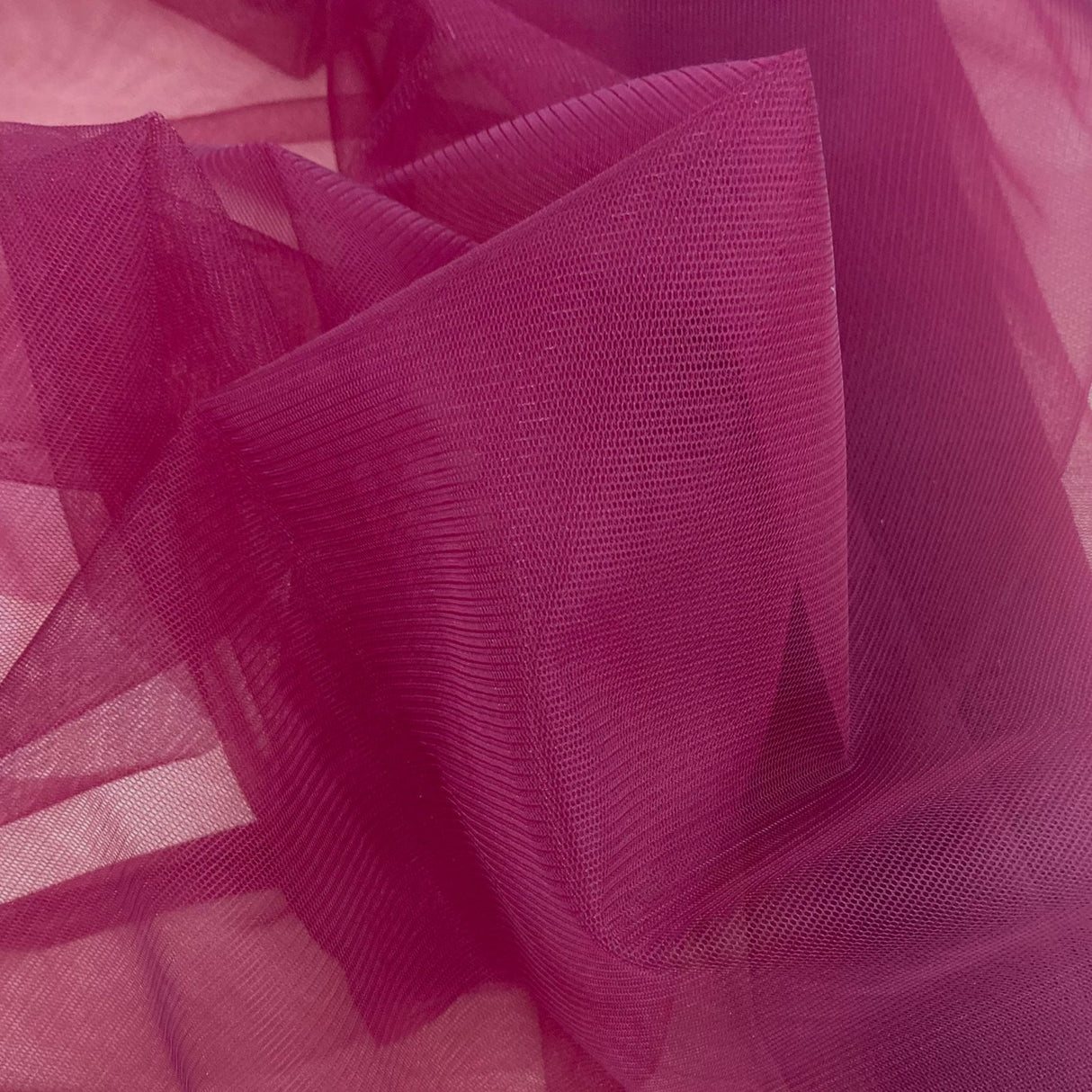 1 Yard White Stretch Nylon Net Mesh Fabric 60 Inch Width