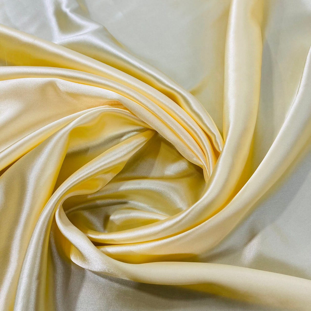 1 Yard Aqua Blue Charmeuse Medium Satin Lining Fabric 60 Inch Width