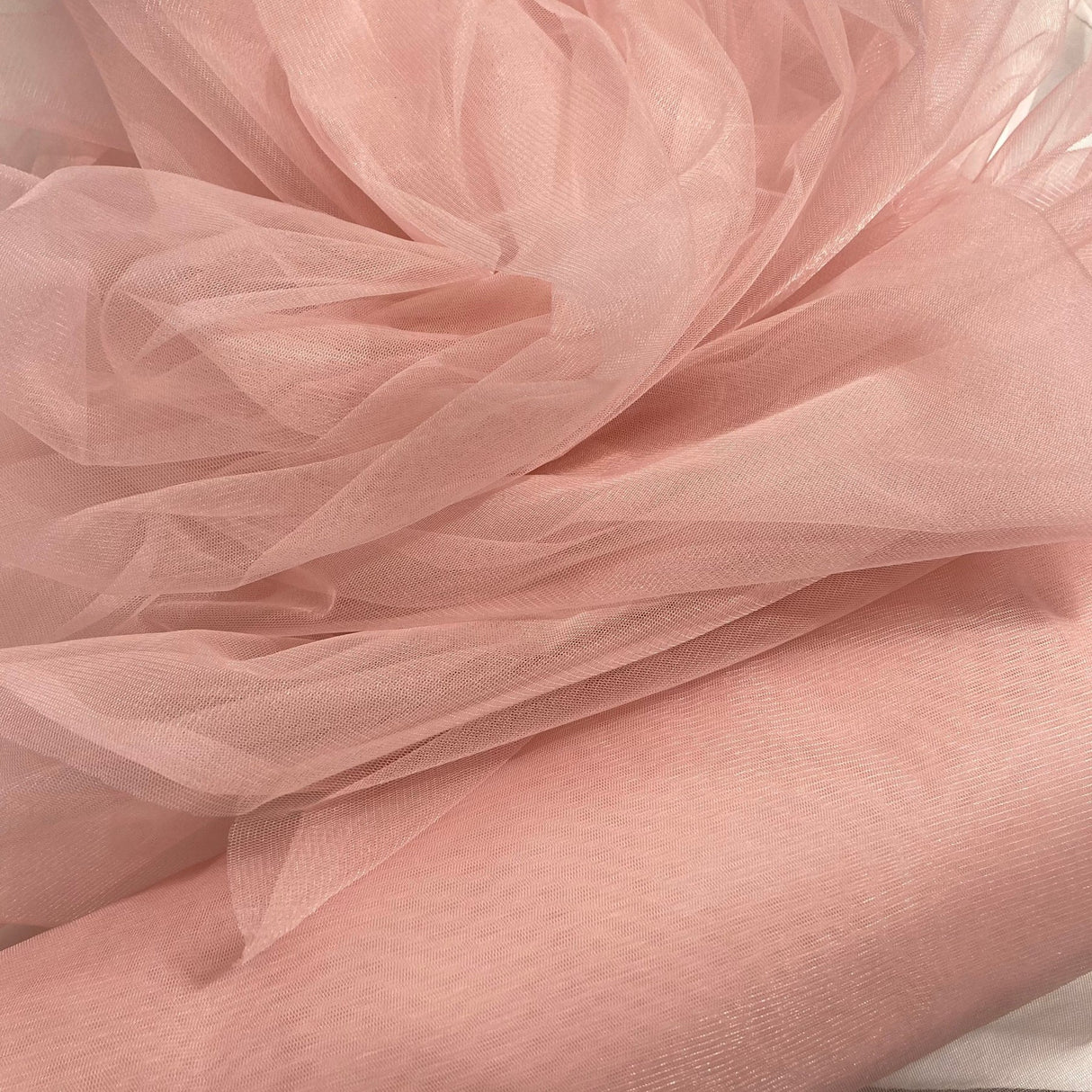 1 Yard White Stretch Nylon Net Mesh Fabric 60 Inch Width