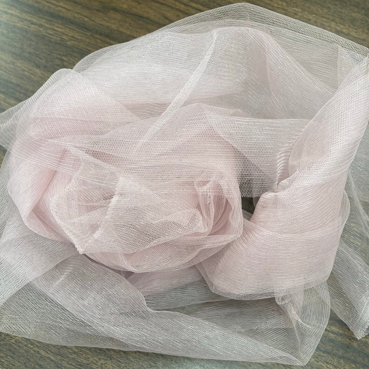 1 Yard White Stretch Nylon Net Mesh Fabric Durable Lightweight Soft Material 60 Inch Width