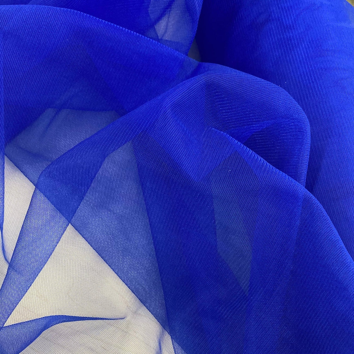 1 Yard White Stretch Nylon Net Mesh Fabric 60 Inch Width