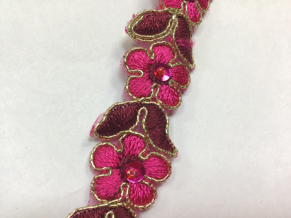 Beaded Corded Lace Trimming