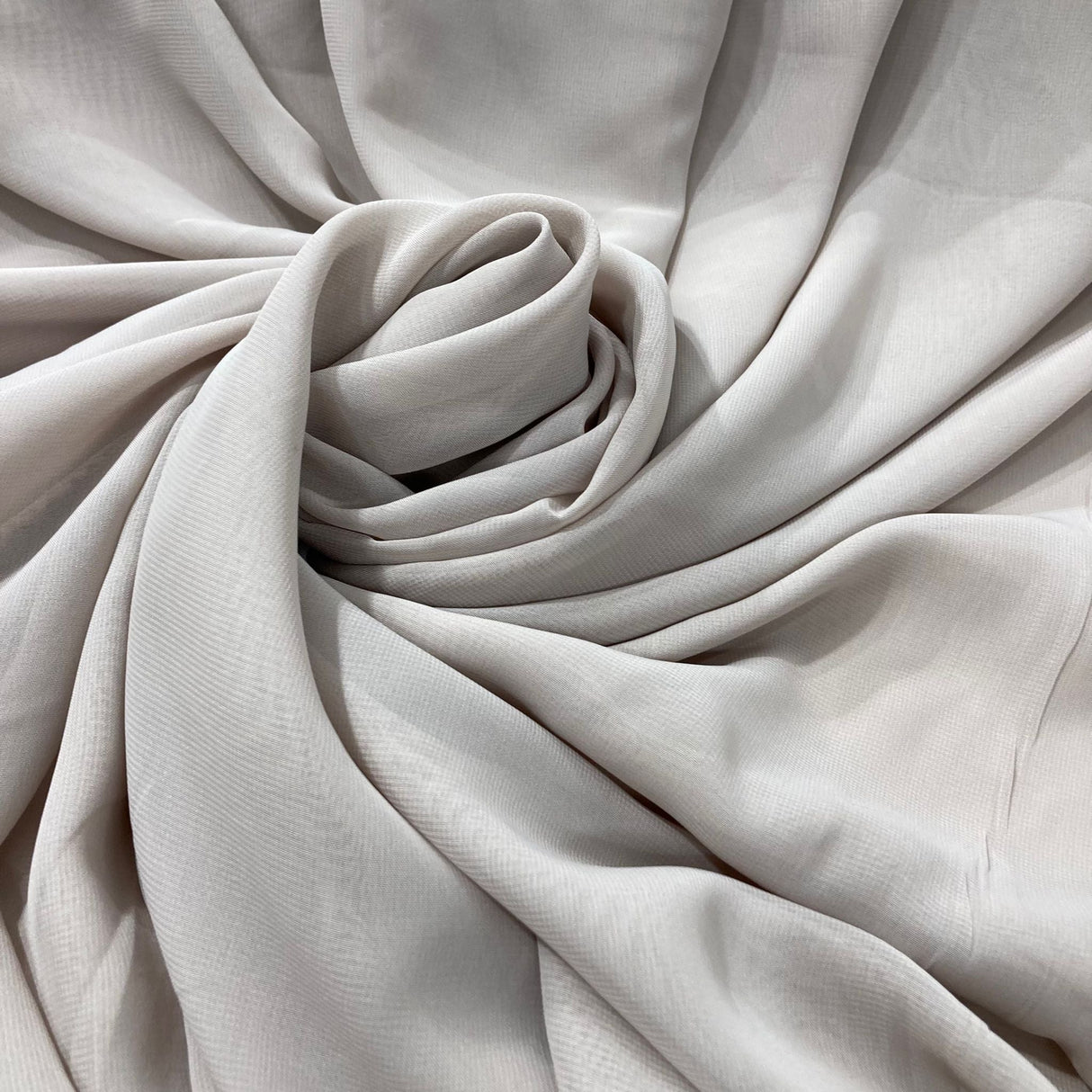 Chiffon Polyester Fabric - Solid, 60" Width (1 Yard)