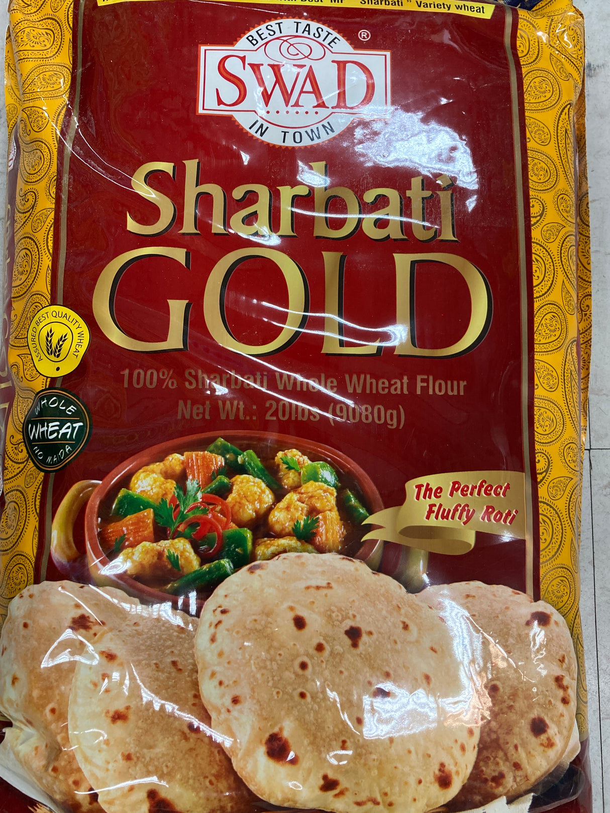 Swad Sharbati Whole Wheat Flour Atta