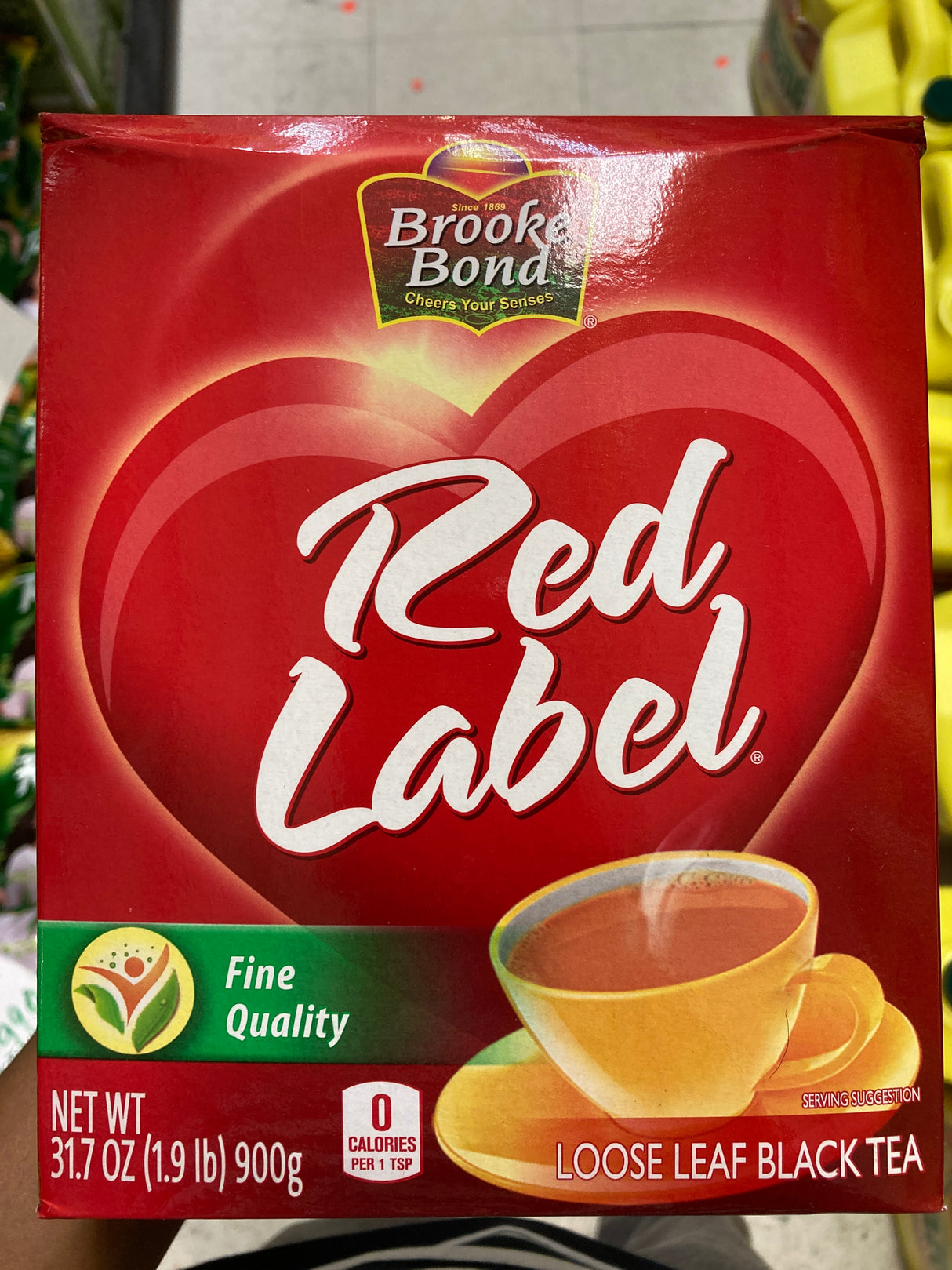 Red Label Loose Leaf Black Tea 900gm