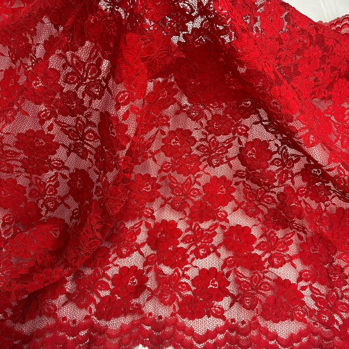 Corded Bridal Lace Fabric 49" Wide