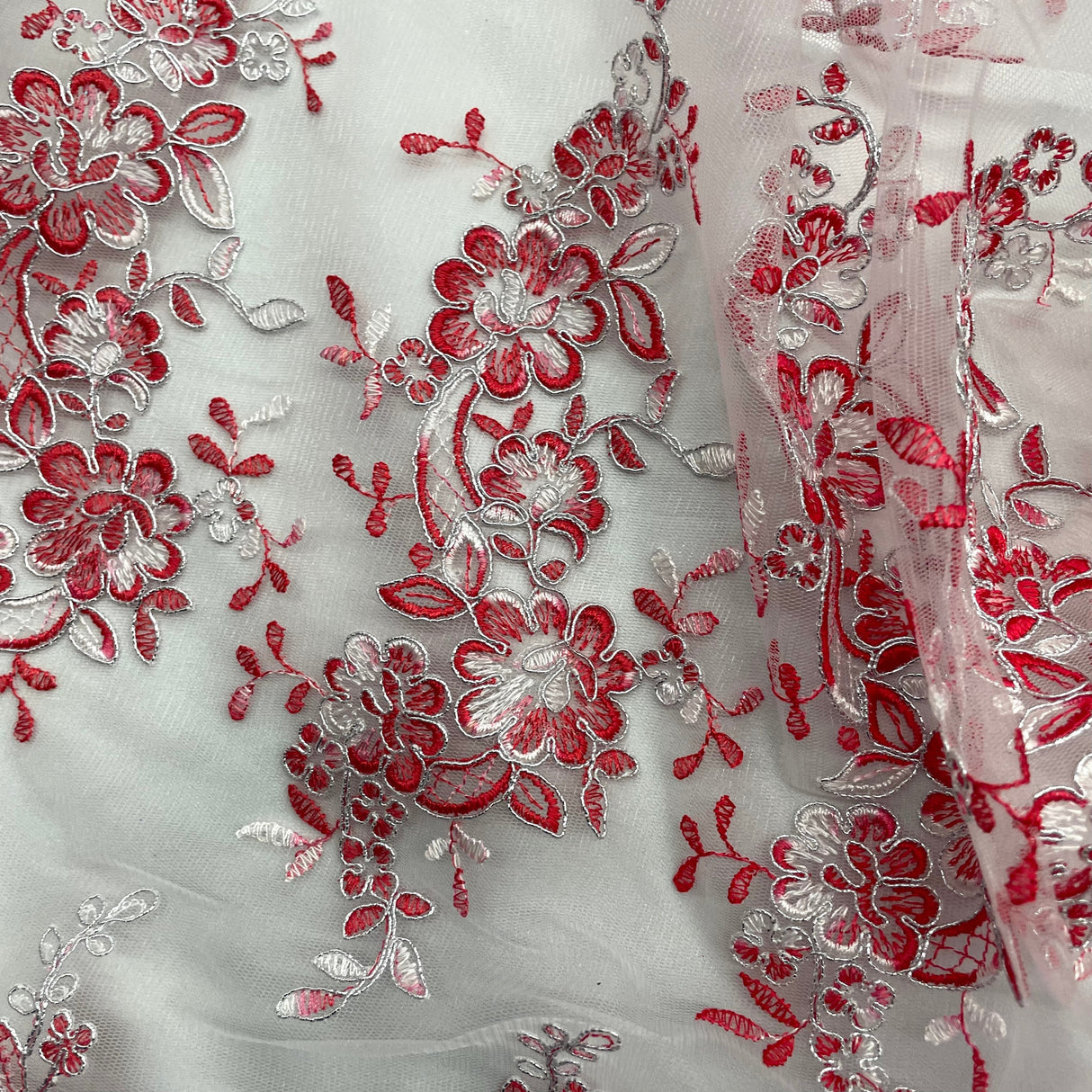 Corded Bridal Lace Fabric 54" Wide