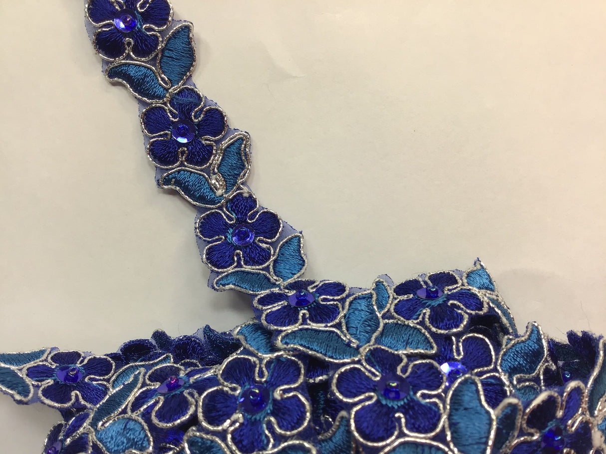 Beaded Corded Lace Trimming