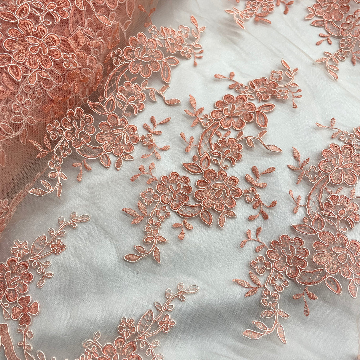 Corded Bridal Lace Fabric 54" Wide