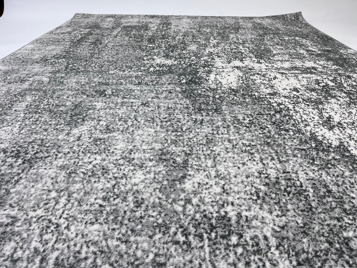 Tess 906 Gray Polyester Area Rug - Gray, TES906 Gray, 5' 3" X 7' 4" (1 Piece)