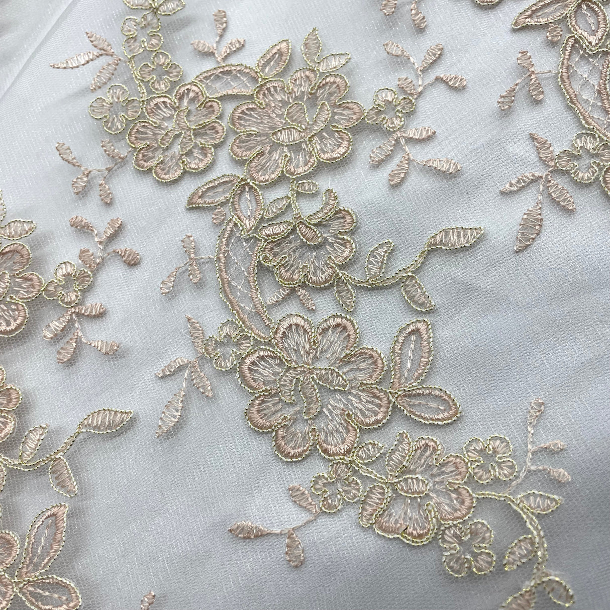 Corded Bridal Lace Fabric 54" Wide