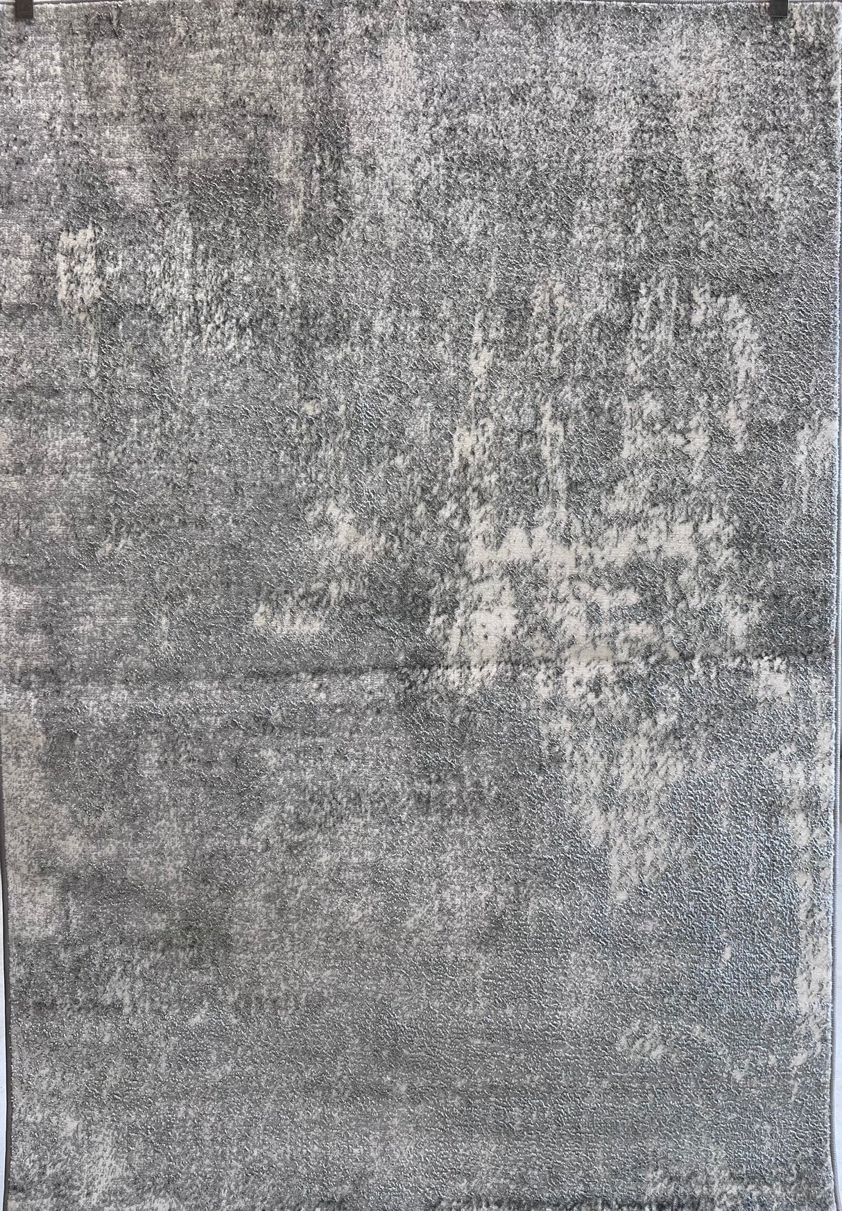 Tess 906 Gray Polyester Area Rug - Gray, TES906 Gray, 5' 3" X 7' 4" (1 Piece)