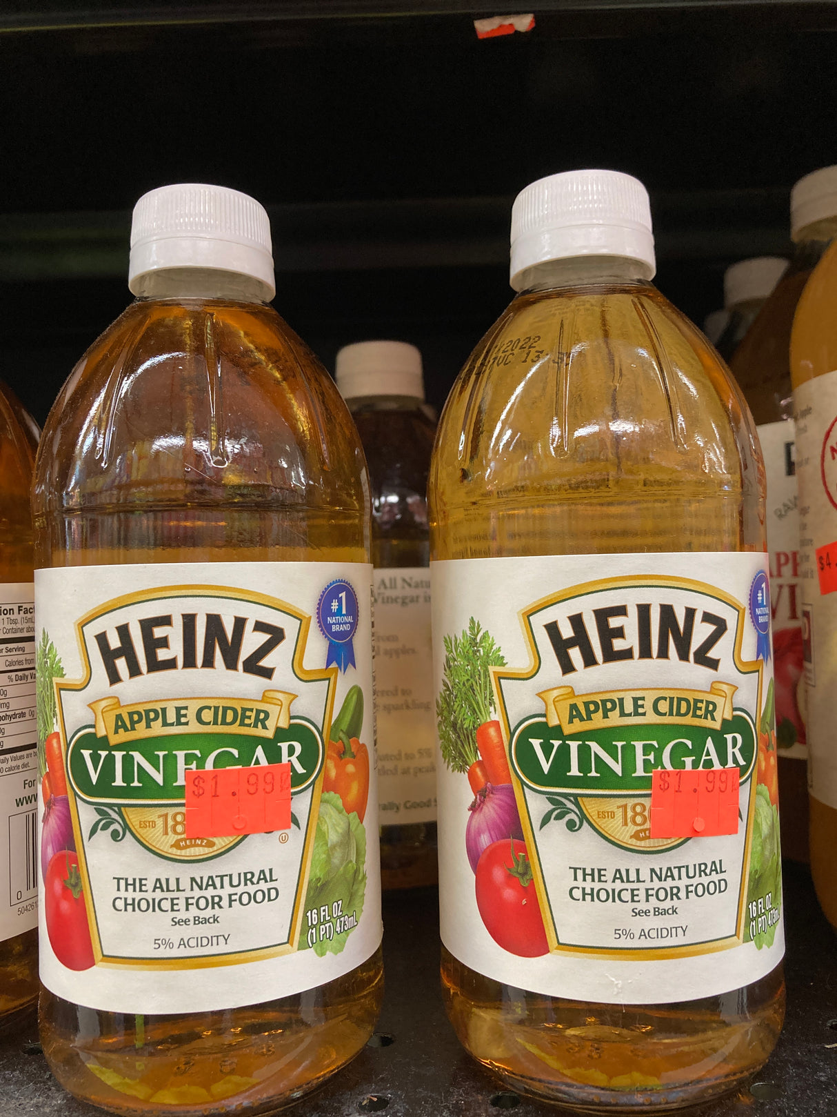 হাইঞ্জ অ্যাপেল সিডার ভিনেগার ১৬ ফ্লো আউন্স