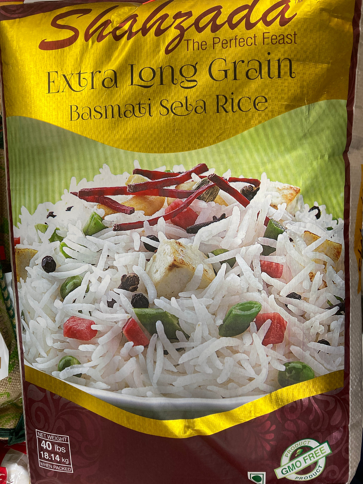 SHAHZADA EXTRA LONG GRAIN BASMATI SELA RICE