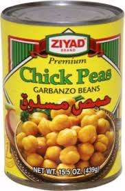 ZIYAD CHICK PEAS 439G