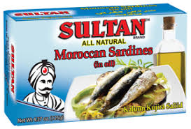 Sultan Moroccan Sardin In Oil 125G