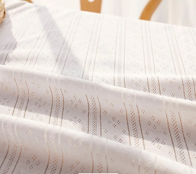180x200cm/85x50cm 32S Cotton Stretch Rib Knitted Jacquard Fabric For Children's Clothing, Home Wear Handmade DIY Fabric K303290