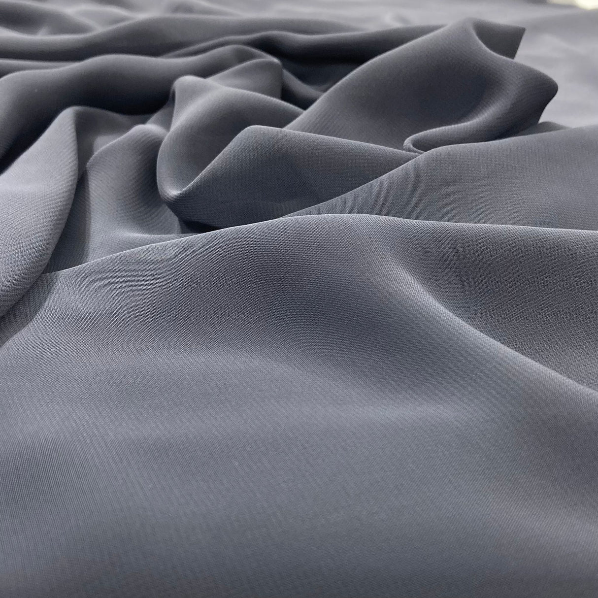 Chiffon Polyester Fabric - Solid, 60" Width (1 Yard)
