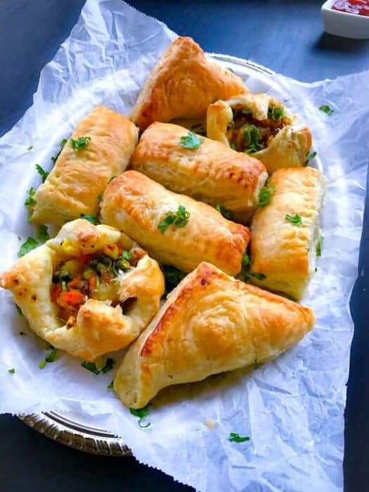 United King Vegetable Pastry Puffs 280 Gm