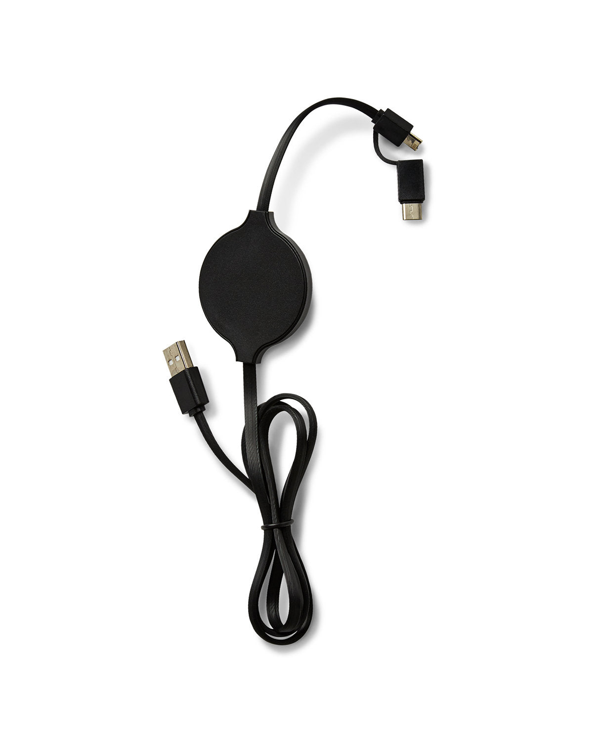 Duo Wireless Charging Pad With Integrated Charging Cable