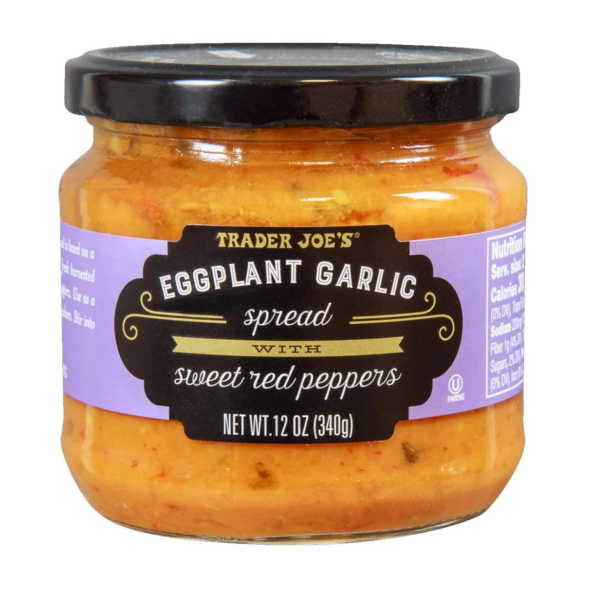 Trader Joe’s Eggplant Garlic Spread 12 Oz
