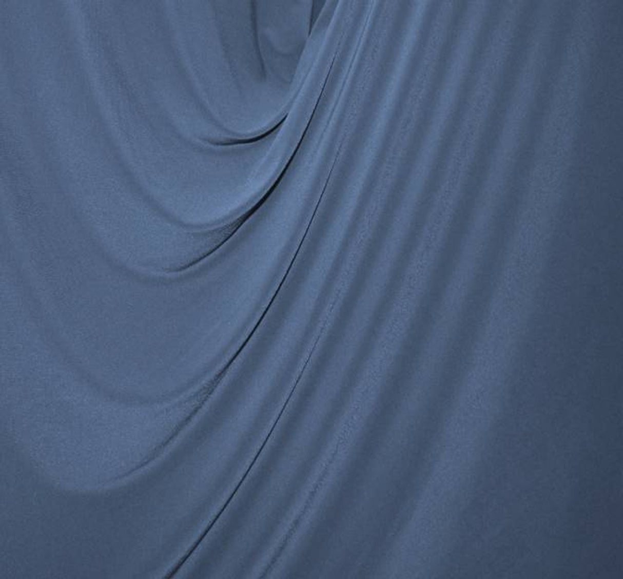 1 Yard Royal ITY Stretch Jersey Knit Fabric Lightweight Drape 58/60 Inches Wide