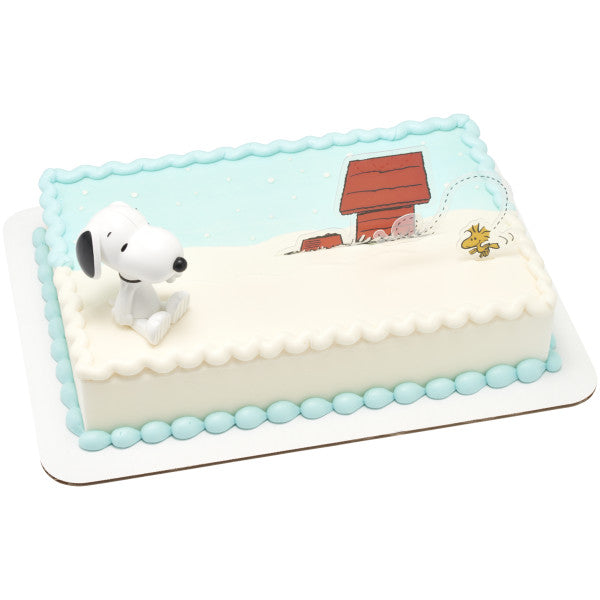 Peanuts Snoopy and Woodstock Cake Toppers