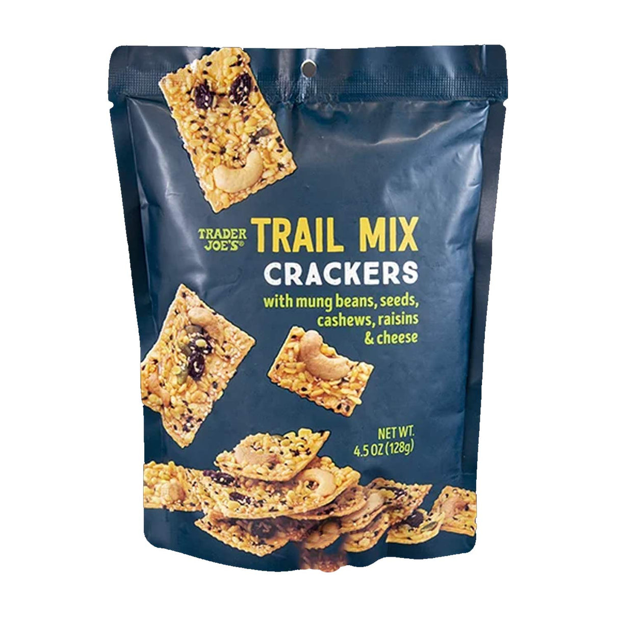 Trader Joe's Trail Mix Crackers For Flavorful Snack 4.5 oz