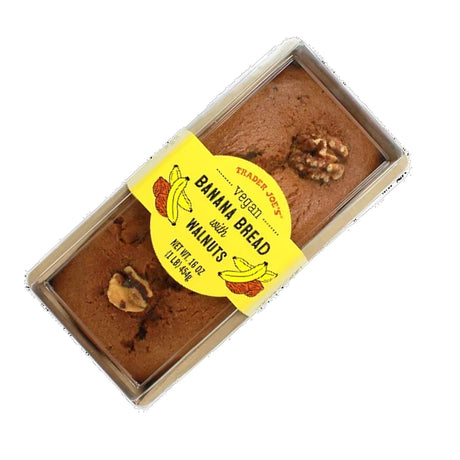 Trader Joe's Vegan Banana Bread with Walnuts (16 Oz)