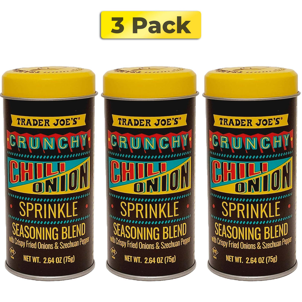 Trader Joe's Crunchy Chili Onion Sprinkle Seasoning Blend | 2.64 oz